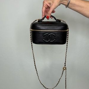 Vintage Chanel Caviar Vanity Bag
